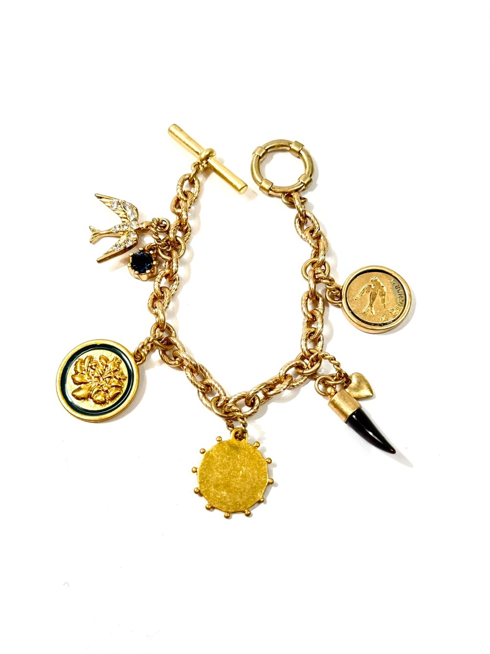 Lee Angel For NEIMAN MARCUS Charm Bracelet NWT | Luxe Travel-Inspired Glam